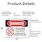 Signmission No Cell Phone Use In Area, 24 in W x Rectangle, Aluminum OS-2PACK-DS-A-1824-L-1736 - alternate 8